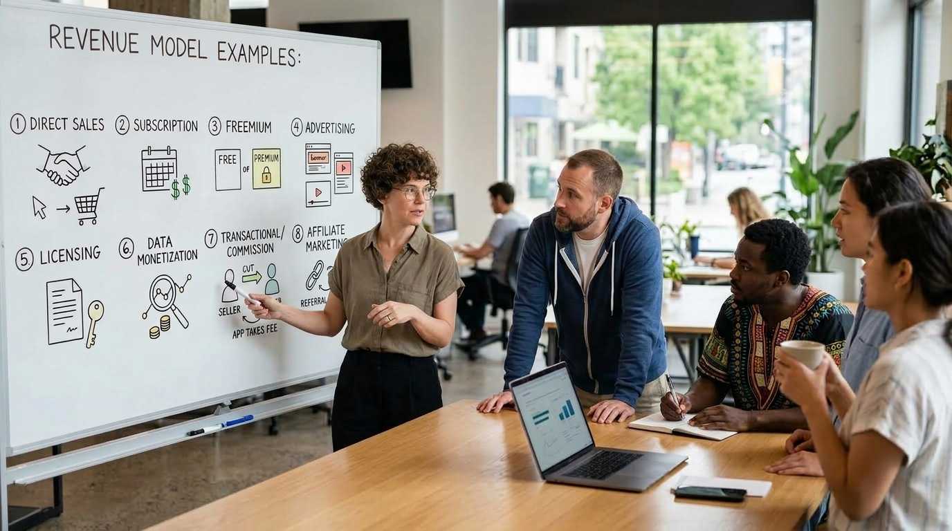 Revenue model examples: 8 ways startups make money
